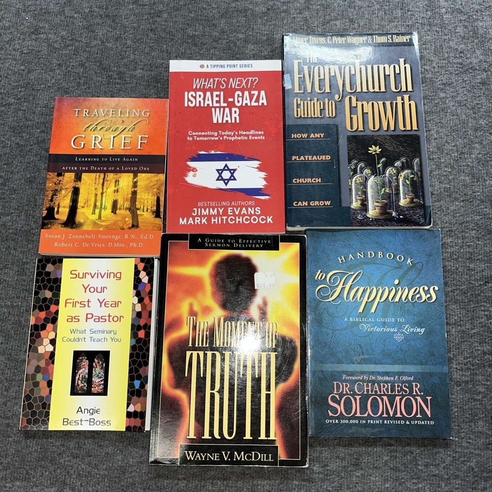 6 Christian books on church Israel Gaza War Pr